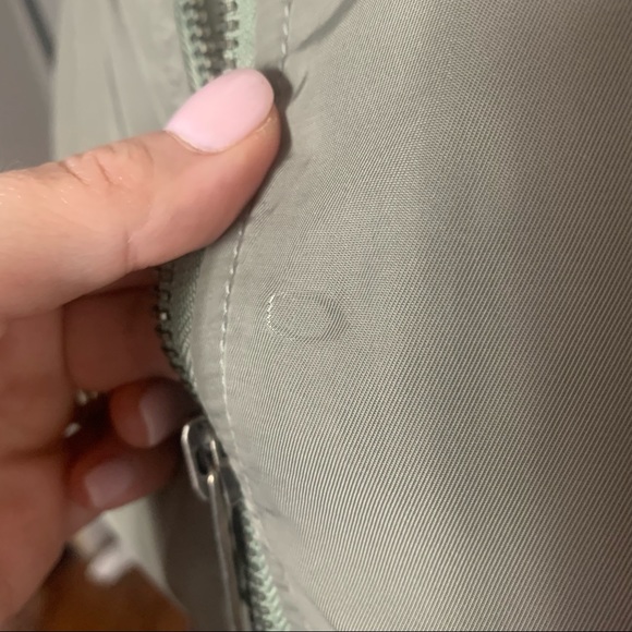 Ashley by 26 International Outerwear | Army Green Bomber Jacket | Sz S - Picture 10 of 13